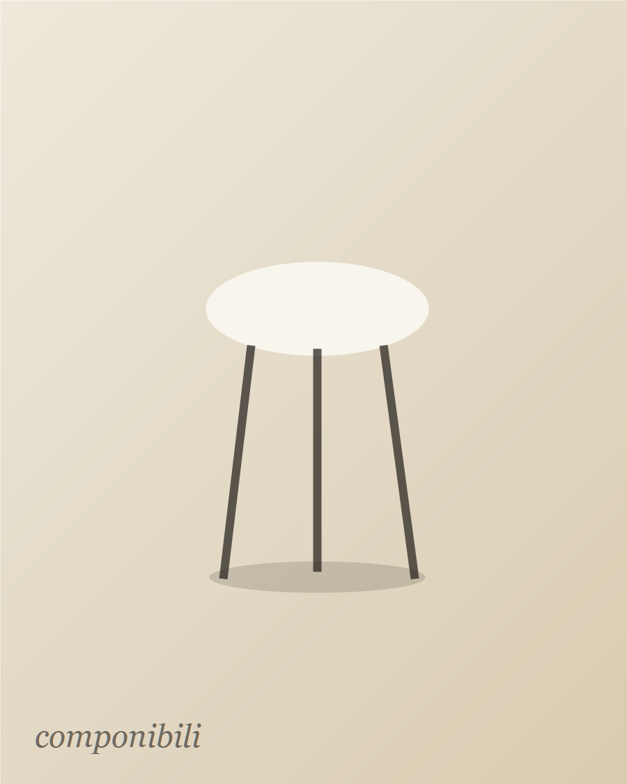 Generated storage stool visual