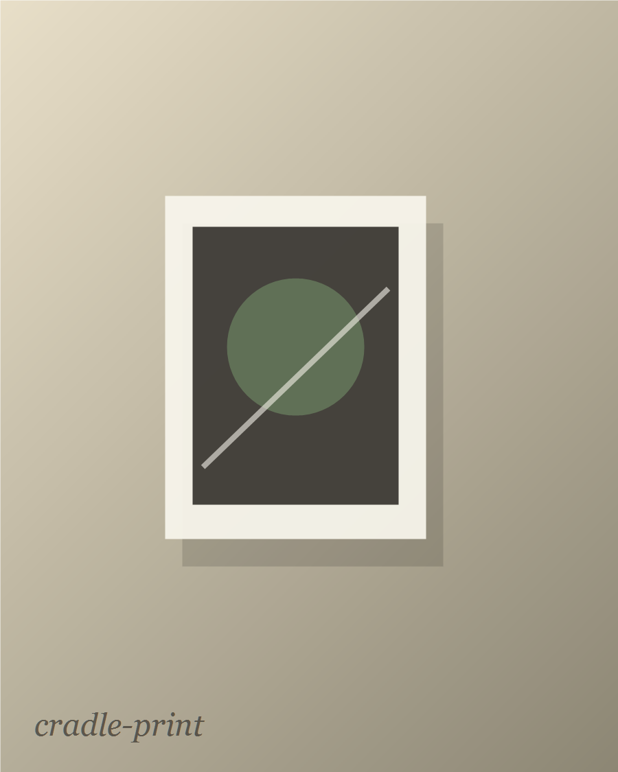 Generated Tasmanian print visual