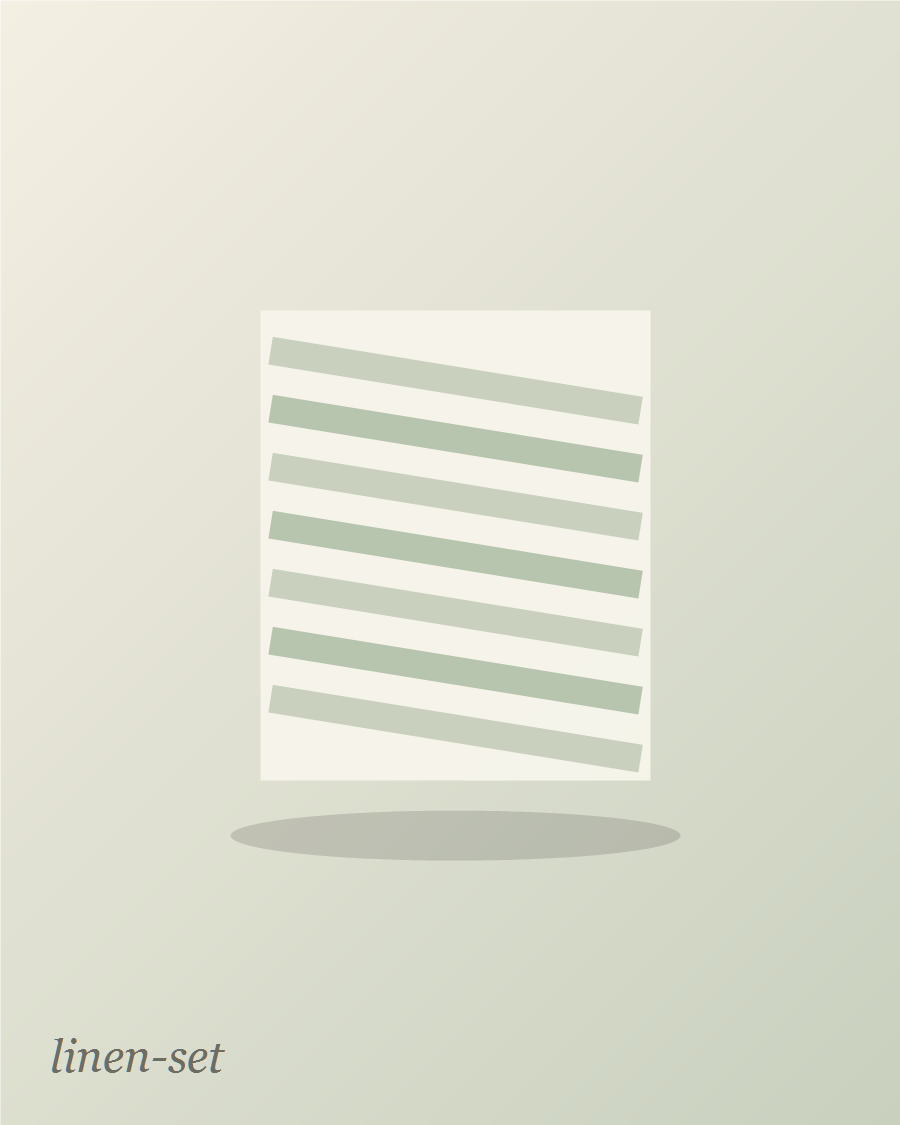 Generated linen set visual